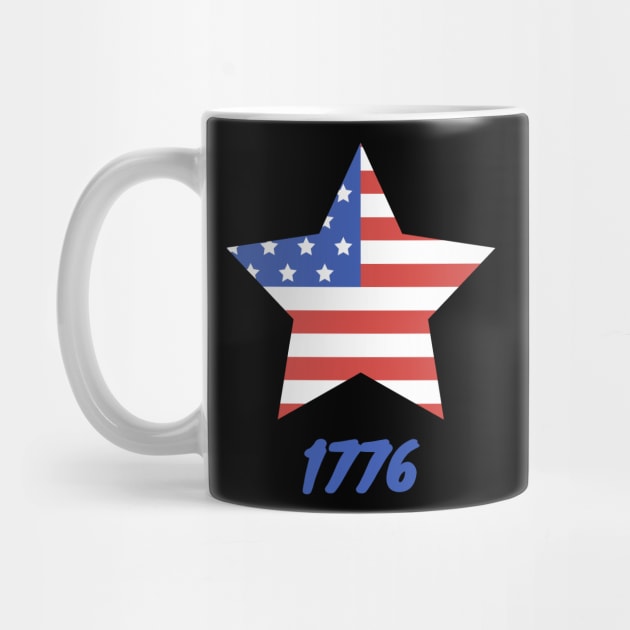 1176 American Flag by Think Sarcasm Store